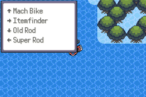 Key item popup