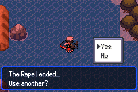 Repel wore off prompt